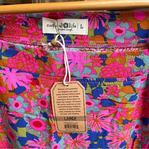 NATURAL LIFE Berkley Vibrant Floral Maxi Dress - Picture 3 of 4